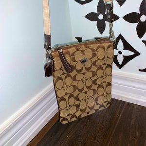 Coach cross body purse